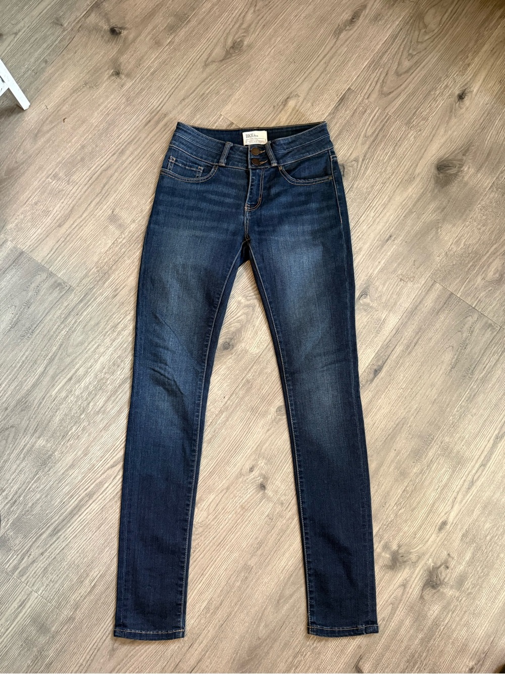 BKE Dark Blue Skinny Jeans
